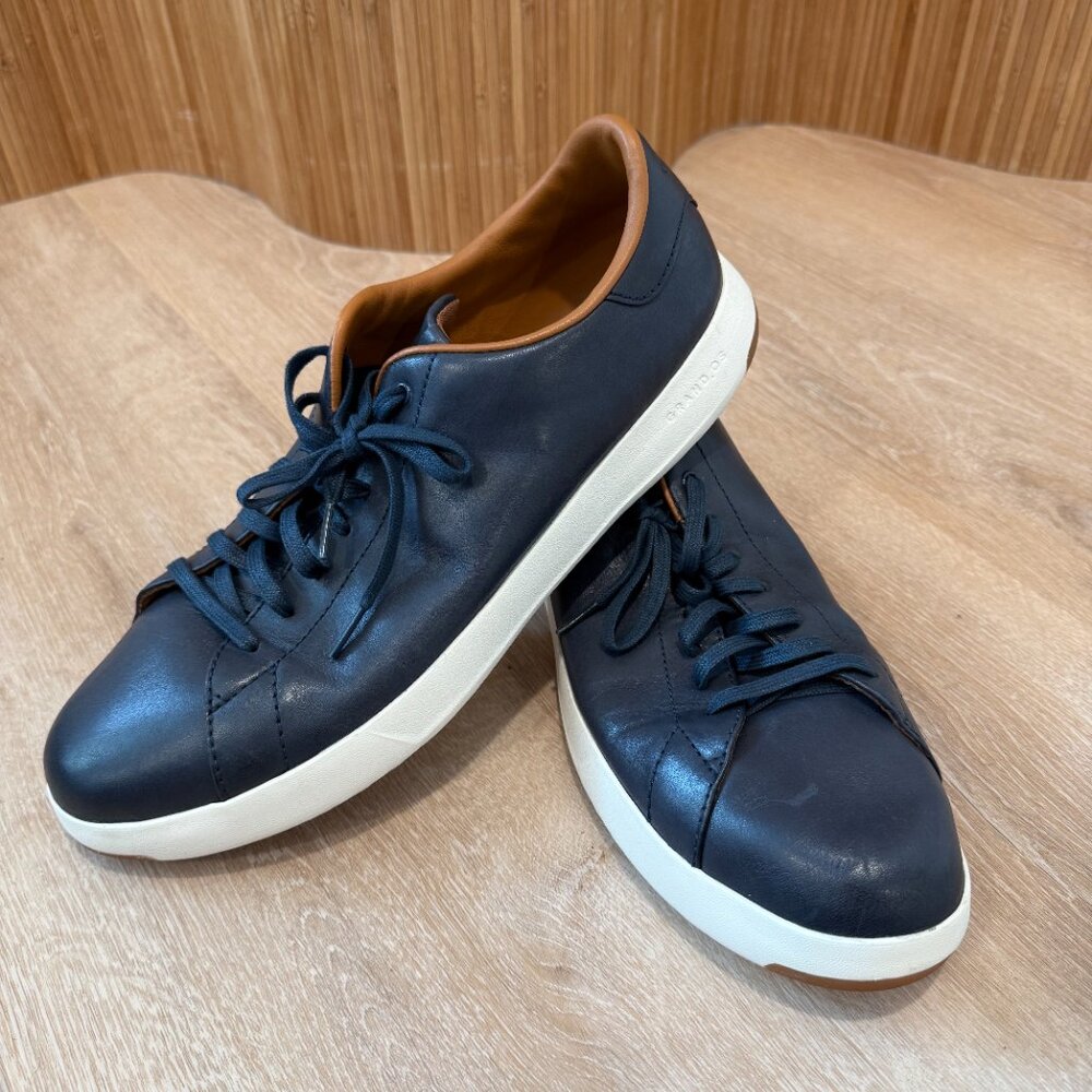 Cole Haan GrandPro Tennis Sneakers - Navy - Size 14